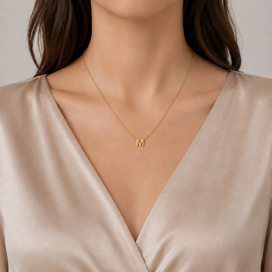 Collier Renaissance – Initiale M