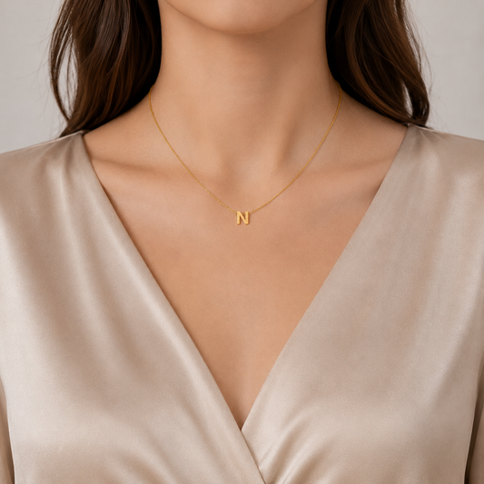 Collier Renaissance – Initiale N