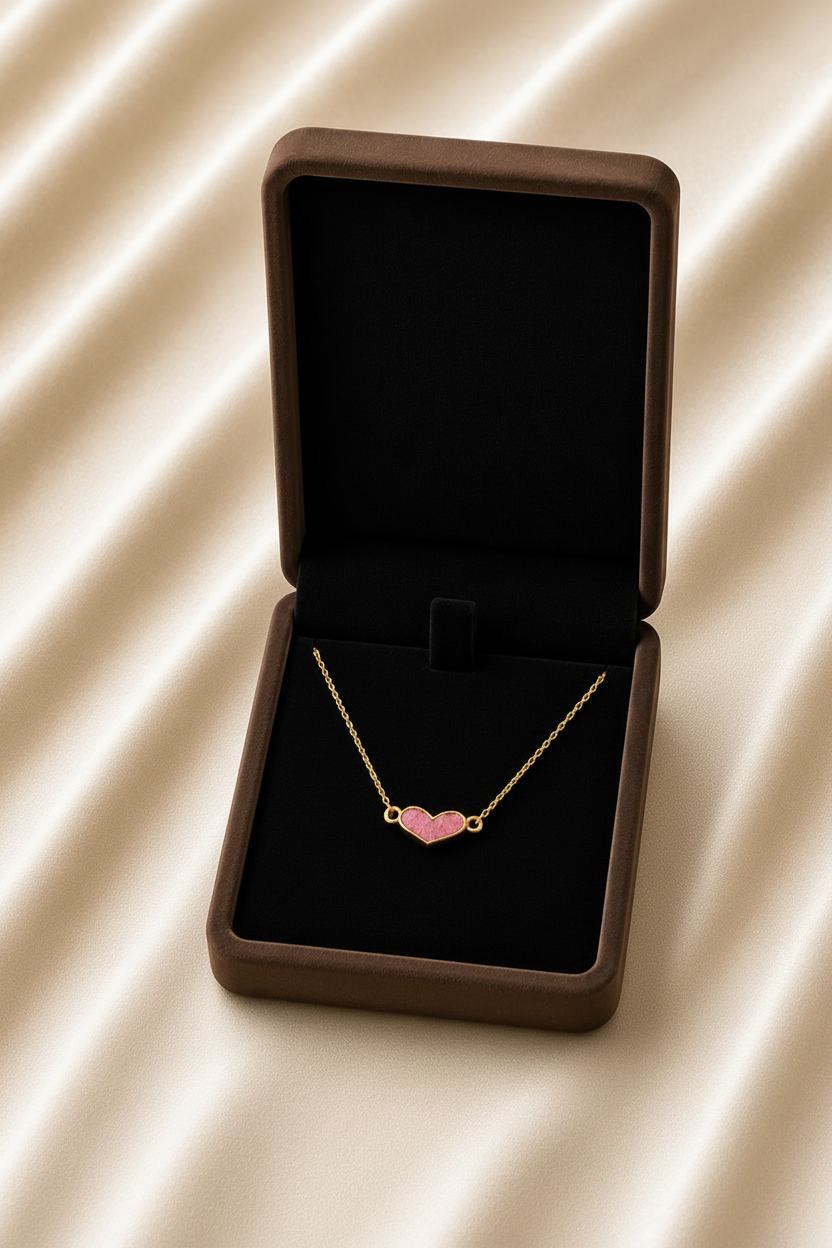 Collier Famille – Collier Cœur Femme