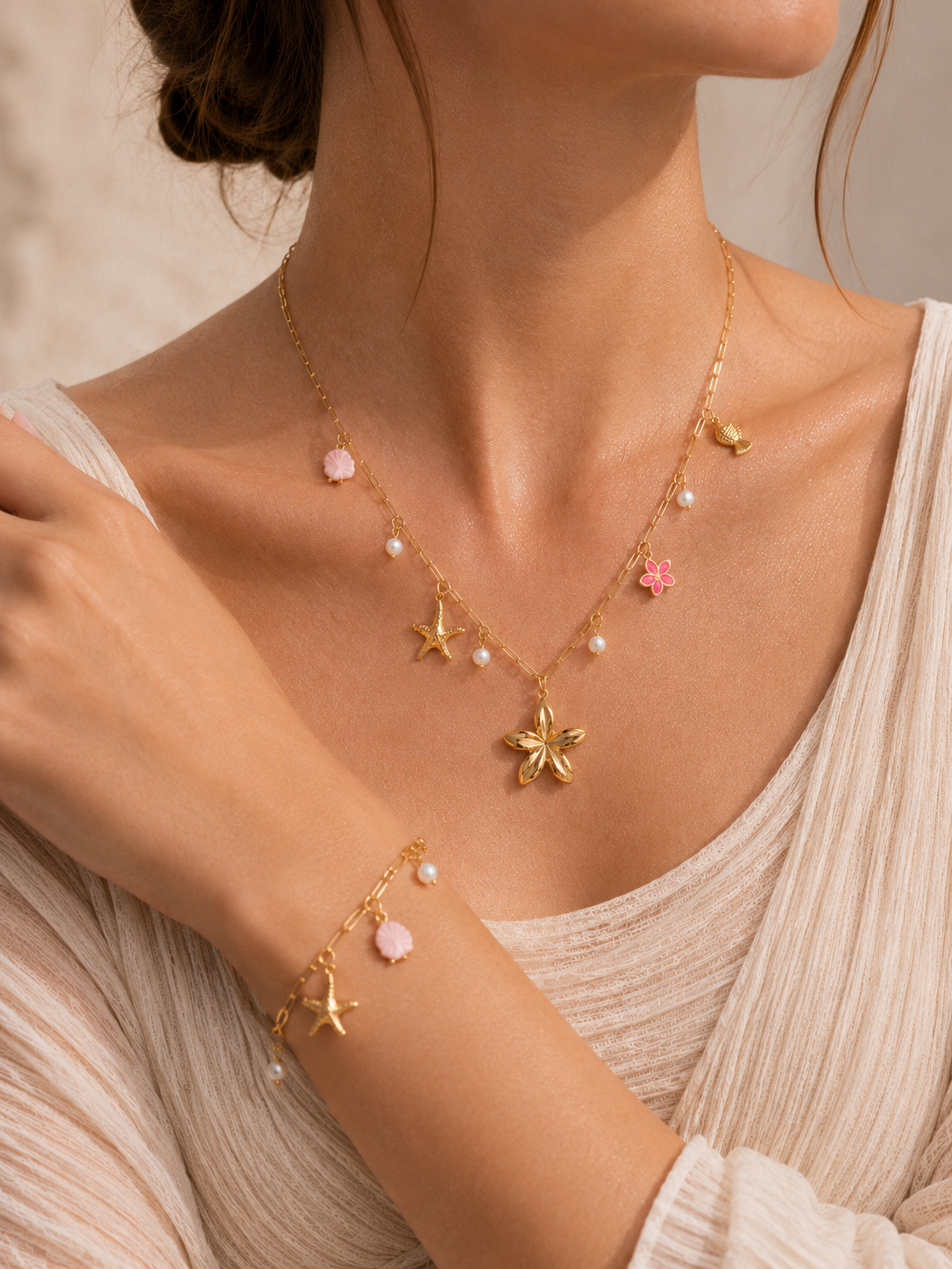 Parure Trésor de Famille – Acier inoxydable NNO