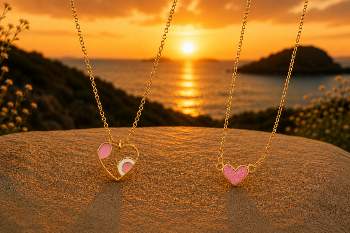 Collection de colliers cœur pour femme NNO
