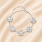 Bracelet Fleur en Acier Inoxydable – Éclosion NNO
