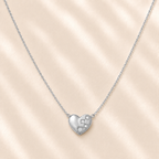 Collier Cœur en Acier Inoxydable – Harmonie