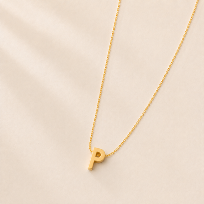 Collier Fraternité – Initiale P