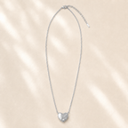 Collier Cœur en Acier Inoxydable – Harmonie