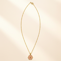 Collier Initiale en Acier Inoxydable – Aura