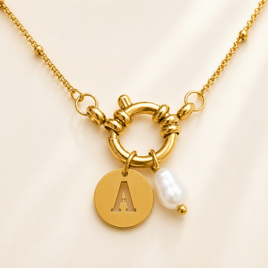 Collier Espoir – Initiale A