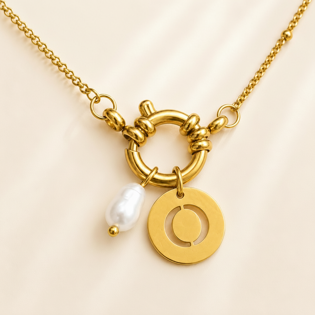 Collier Espoir – Initiale O