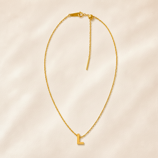 Collier Renaissance – Initiale L