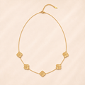 Collier Fleurs Acier Inoxydable – Floraison NNO
