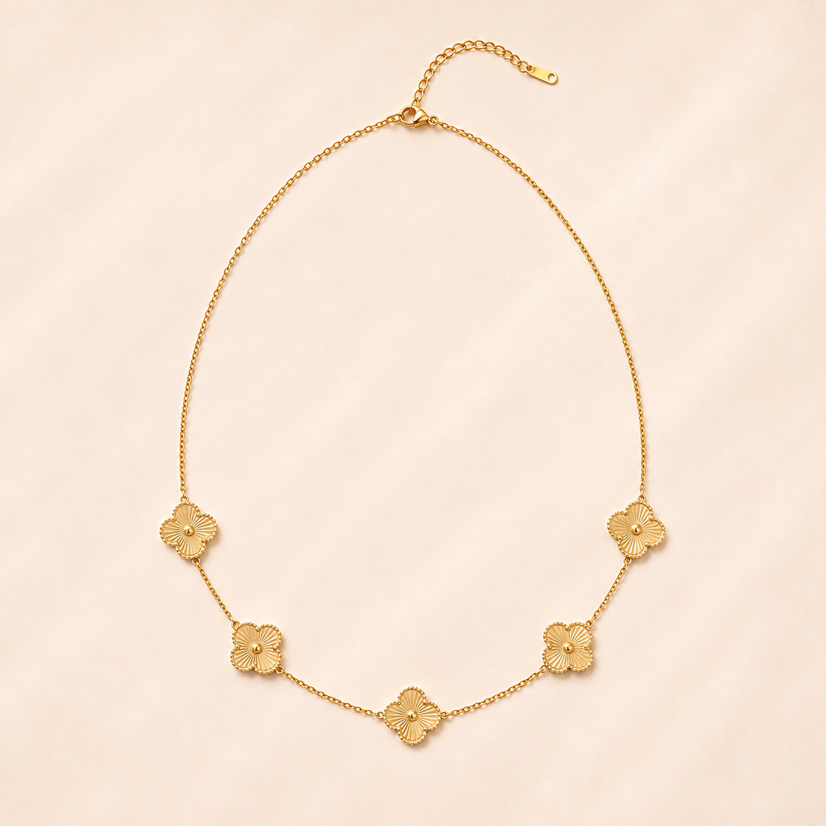 Collier Fleurs Acier Inoxydable – Floraison NNO