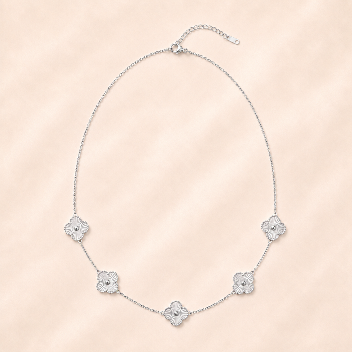 Collier Fleurs Acier Inoxydable – Floraison NNO